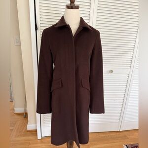 Theory Dark Brown Trench Coat